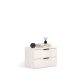 2-drawer nightstand of bedroom set Lori