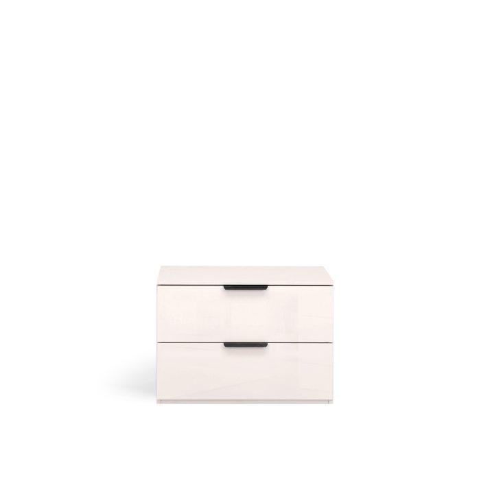 2-drawer nightstand of bedroom set Lori