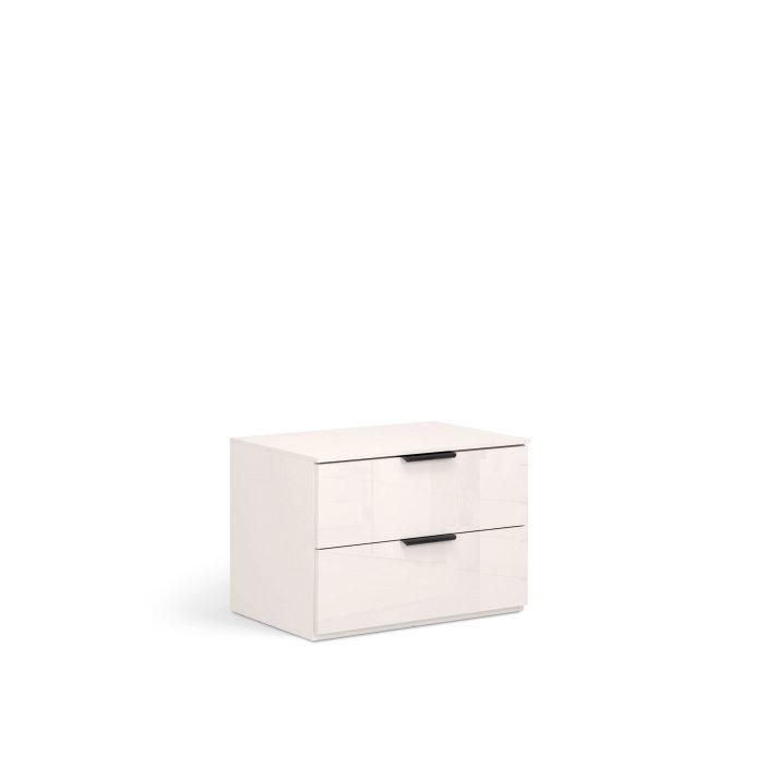 2-drawer nightstand of bedroom set Lori