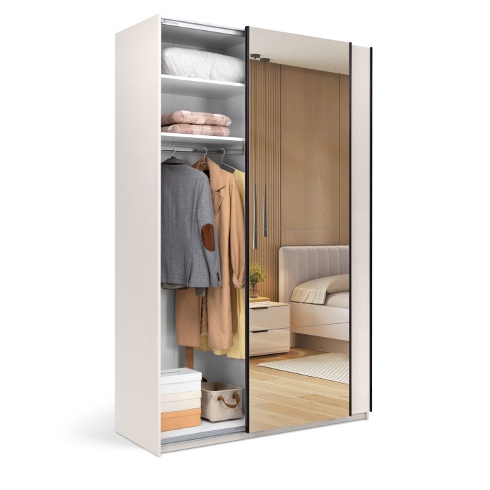 Slide-door wardrobe 1,5х2,4m of bedroom set Lori