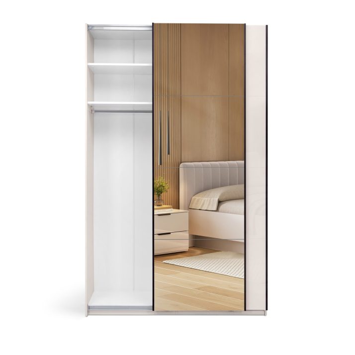 Slide-door wardrobe 1,5х2,4m of bedroom set Lori