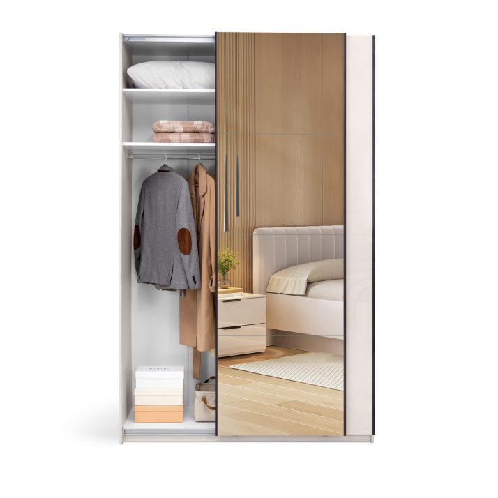 Slide-door wardrobe 1,5х2,4m of bedroom set Lori