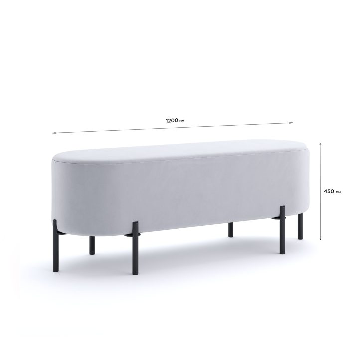 Пуф Девіс 1.2(Тканина SYMPHONY,під замовлення)