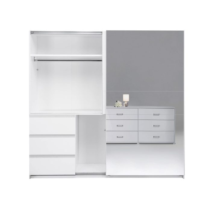 Slide-door wardrobe 2,15m Wilma