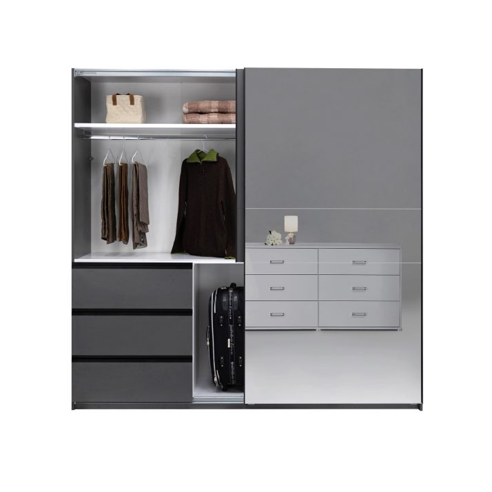 Slide-door wardrobe 2,15m Wilma