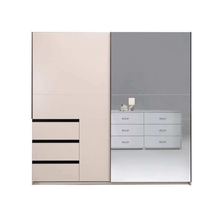 Slide-door wardrobe 1,75m Wilma