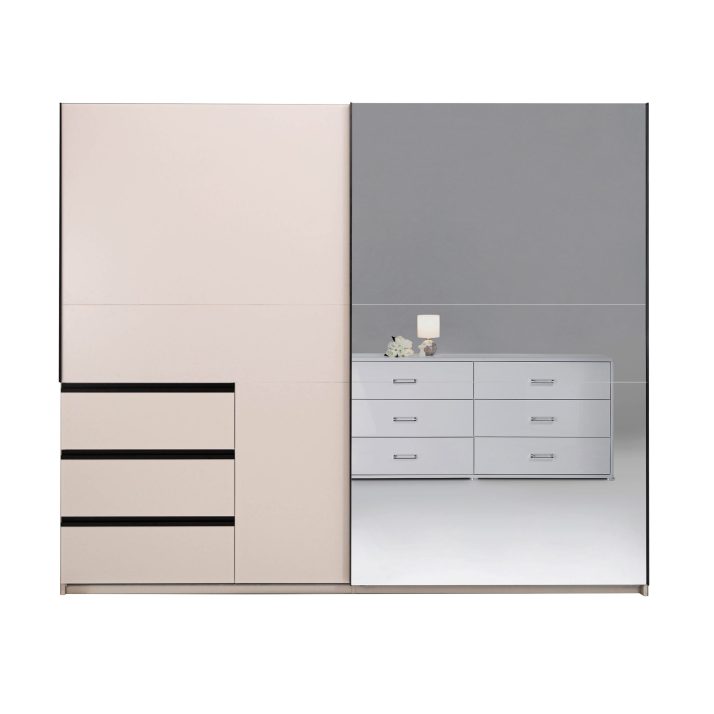 Slide-door wardrobe 2,5m Wilma