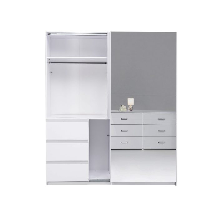 Slide-door wardrobe 1,75m Wilma