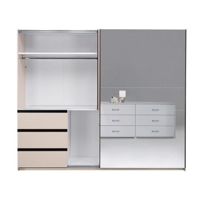 Slide-door wardrobe 2,5m Wilma