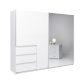 Slide-door wardrobe 2,5m Wilma