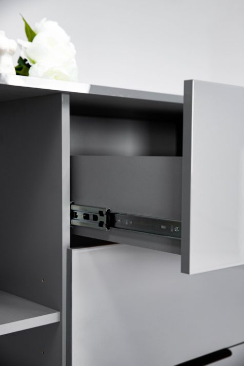 2-door 3-drawer 2,0м chest of livingroom set Roma Color