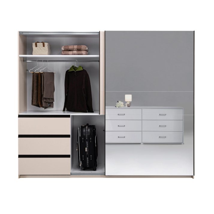 Slide-door wardrobe 2,5m Wilma