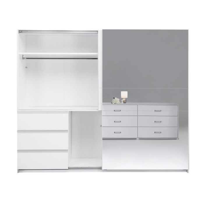 Slide-door wardrobe 2,5m Wilma