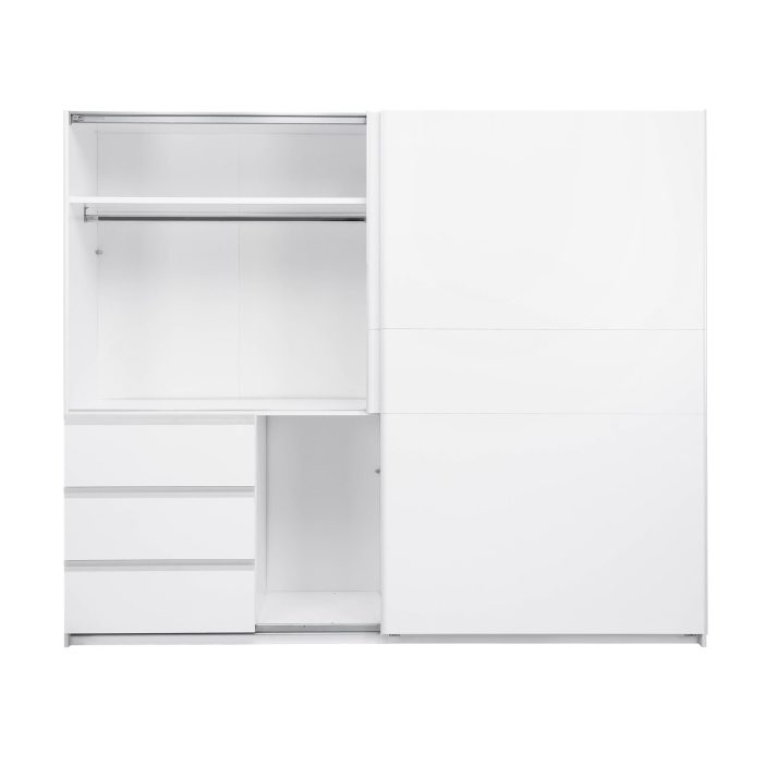 Slide-door wardrobe 2,5m Wilma