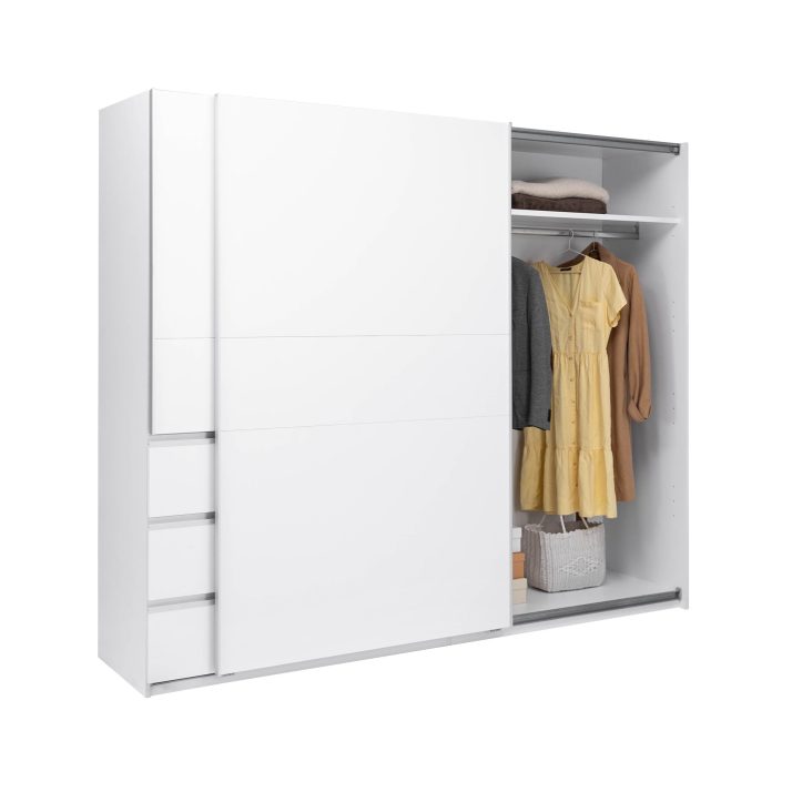 Slide-door wardrobe 2,5m Wilma