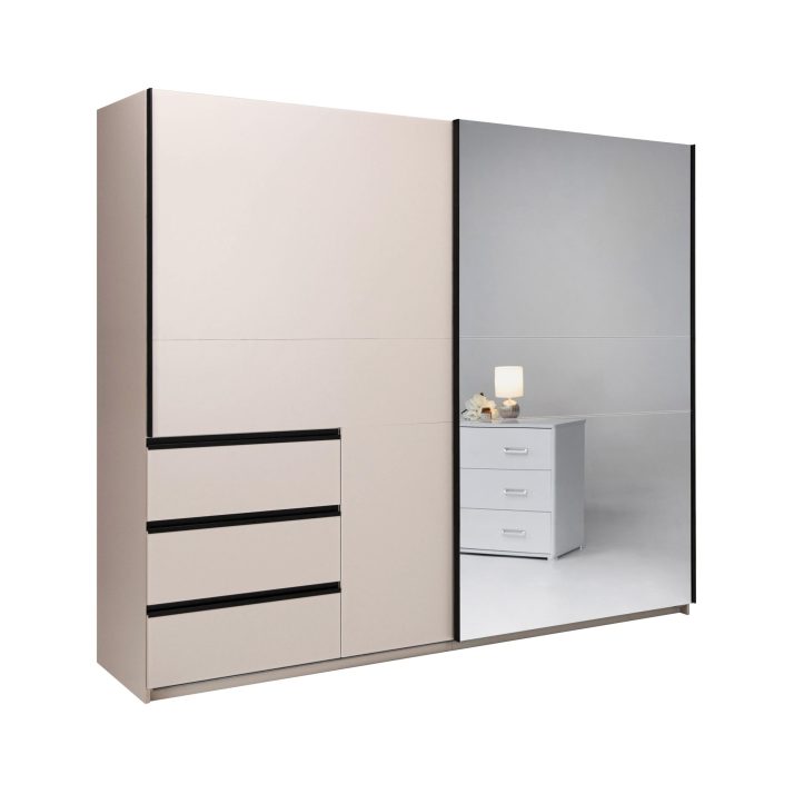 Slide-door wardrobe 2,5m Wilma
