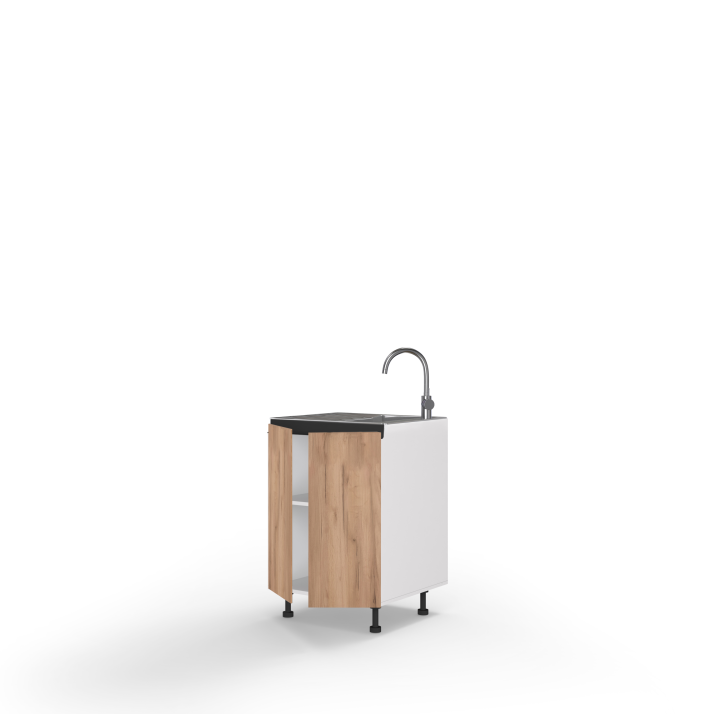 Lower section 60LS/880 Sink 2dr of kitchen set Linea
