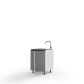 Lower section 80LS/880 Sink 2dr of kitchen set Linea