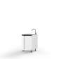 Lower section 80LS/880 Sink 2dr of kitchen set Linea