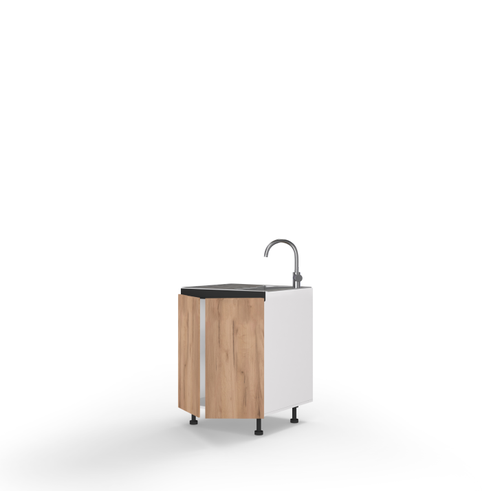 Lower section 80LS/880 Sink 2dr of kitchen set Linea