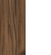 Глянець Дуб Ліворно/СуперМат Білий