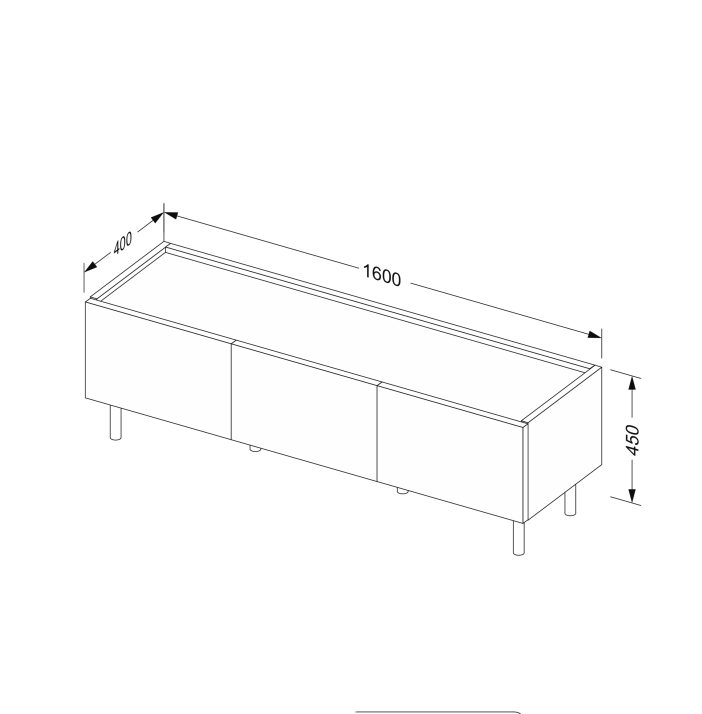 Тумба ТВ Нео 1.6м