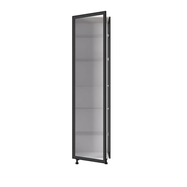 Cupboard section 35CEA/2500 Pro Blum 1dr Angle Ending of kitchen set Showcase profile