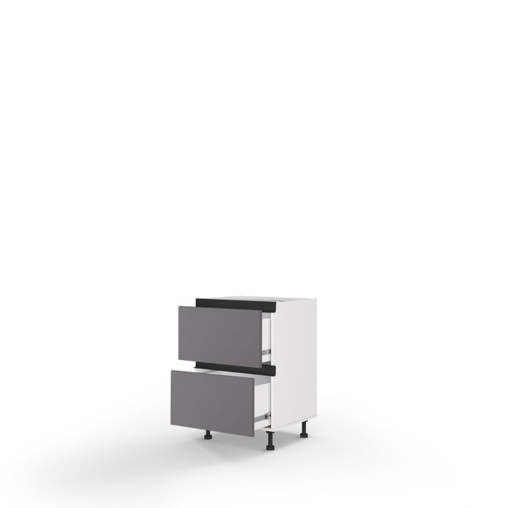 Lower section 60L2DR/880 Telescope of kitchen set Linea
