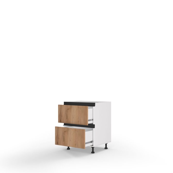 Lower section 80L2DR/880 Telescope of kitchen set Linea
