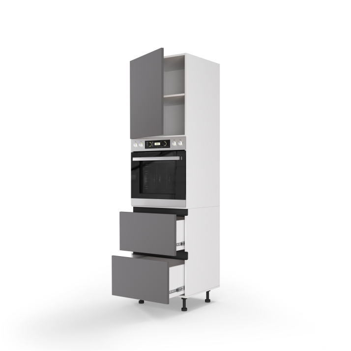 Cupboard section 60CO2DR/2200 Oven Telescope of kitchen set Linea