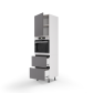 Cupboard section 60CO2DR/2200 Oven Telescope of kitchen set Linea