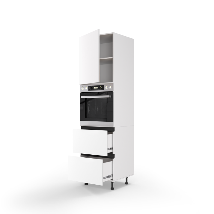 Cupboard section 60CO2DR/2200 Oven Telescope of kitchen set Linea