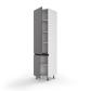 Cupboard section 60C/2380 2door of kitchen set Linea
