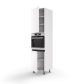 Cupboard section 60CO/2380 2door Oven of kitchen set Linea