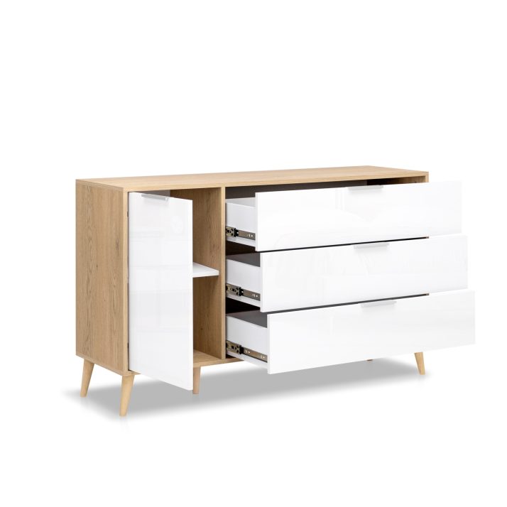 Комод Олівія 1дв.3шх