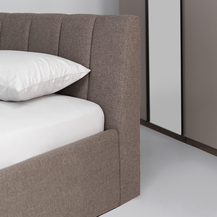 М’яке ліжко 1.8 Тоффі (підйомне з каркасом)