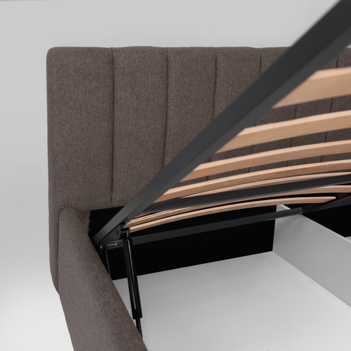 М’яке ліжко 1.8 Тоффі (підйомне з каркасом)