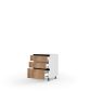 Lower section 80L3DR/880 Telescope of kitchen set Linea