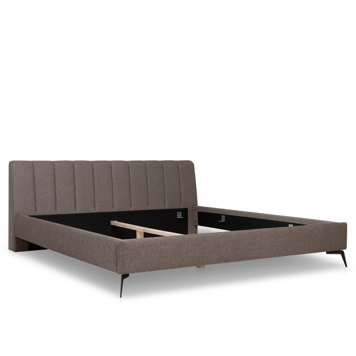 М’яке ліжко 1.6 Тоффі(Складське.Тканина Austin 4)