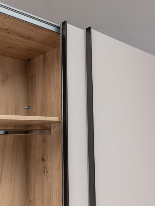 Slide-door wardrobe without mirrors 3,15х2,2m Teddy