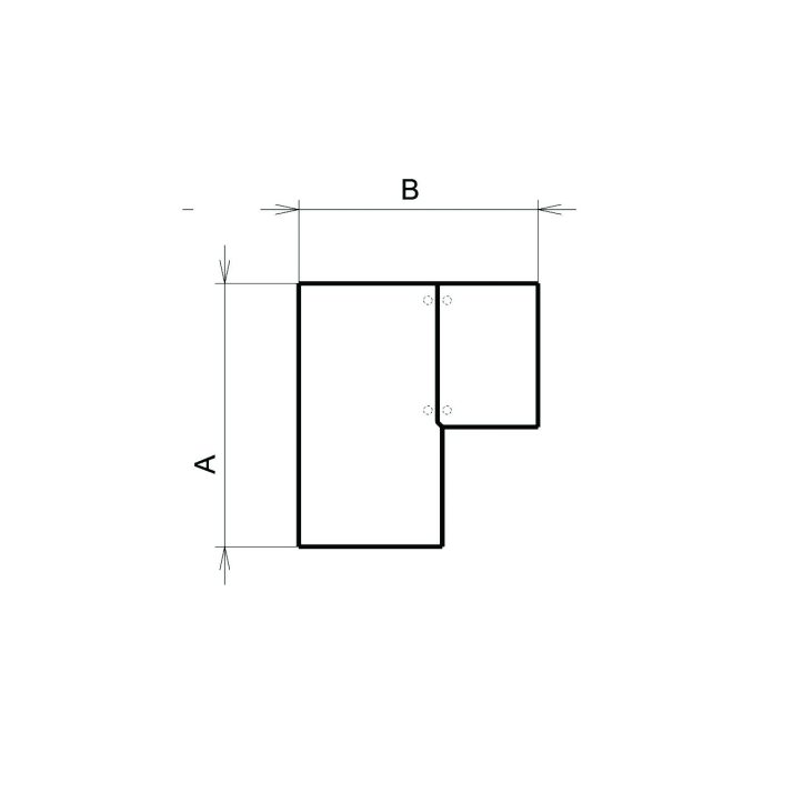 Сutting of a table-top under a eurorostic (Type 1)