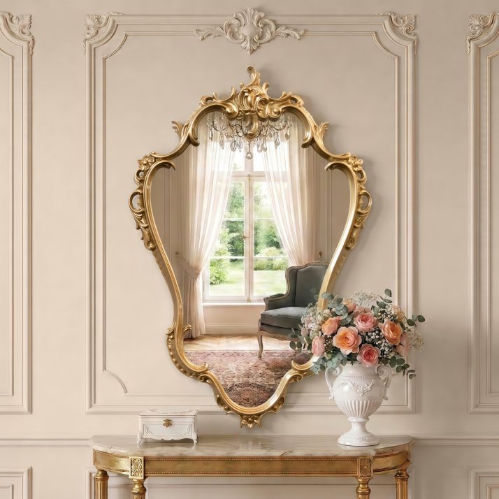 Mirror Renesans (white,gold,silver)