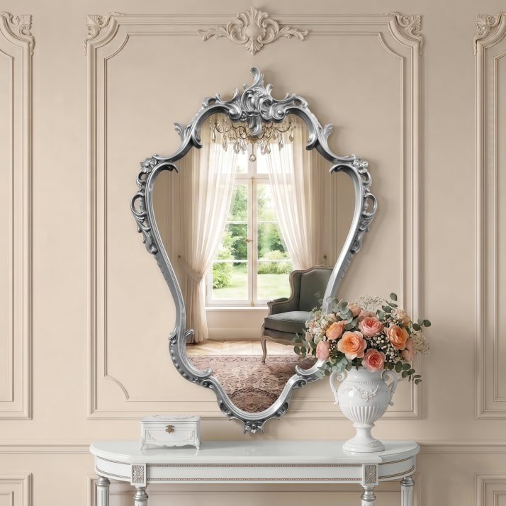 Mirror Renesans (white,gold,silver)