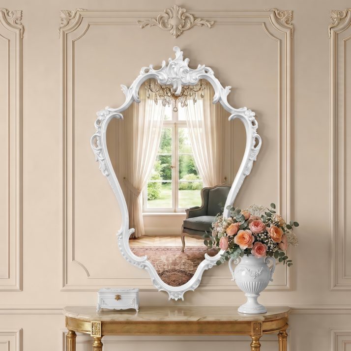 Mirror Renesans (white,gold,silver)